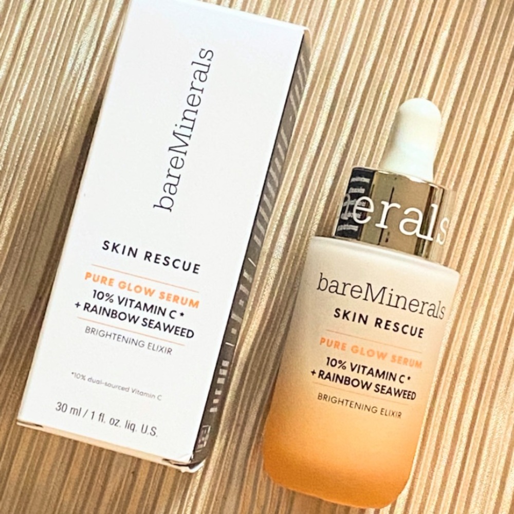 bareMinerals Skin Rescue Pure Glow Serum - 1oz Full Size